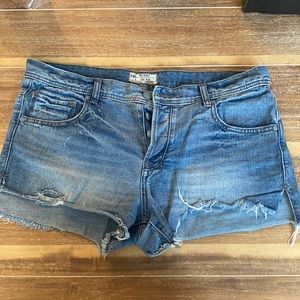 Free People Denim Shorts